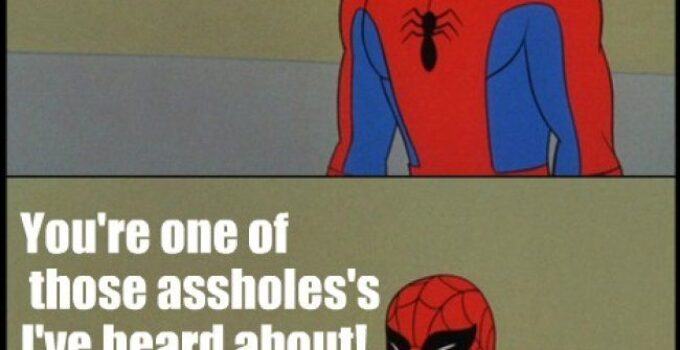 Offensive Adult Spiderman Meme