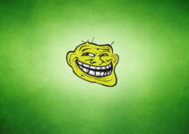 The Infamous Troll Face Meme Character